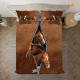 JoyCorners Horse Hair Pattern 3D Bedding Set