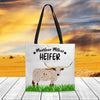 Joycorners Tx-Longhorn Cattle All Over Printed 3D Tote Bag