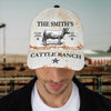 Joycorners Custom Text Charolais Cattle Ranch All Printed 3D Cap