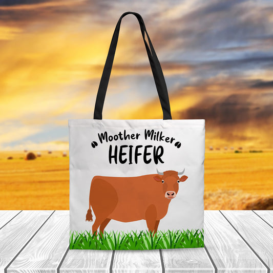 Joycorners Limousin Cattle All Over Printed 3D Tote Bag