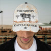 Joycorners Custom Text Brahman Cattle Ranch All Printed 3D Cap