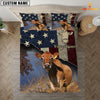 JoyCorners Jersey America Customized Name 3D Bedding Set