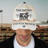 Joycorners Custom Text Angus Cattle Ranch 3 All Printed 3D Cap