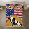 Joycorners Holstein Cattle Quilt Bedding set