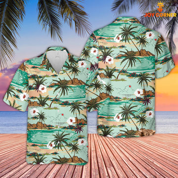 Joy Corners Customized Flower Pattern 04 Trucker 3D Hawaiian Shirt
