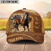 Joycorners Horse On The Farm Custom Name Cap