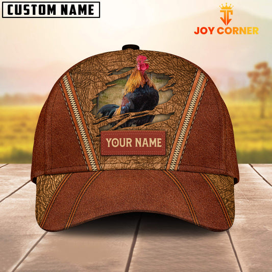 Joycorners Happy Chicken Customized Name Cap