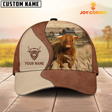 Joycorners Highland Customized Name Choco Cap