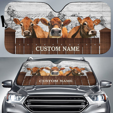 Joycorners Jersey Farming Custom Name 3D Sun Shade