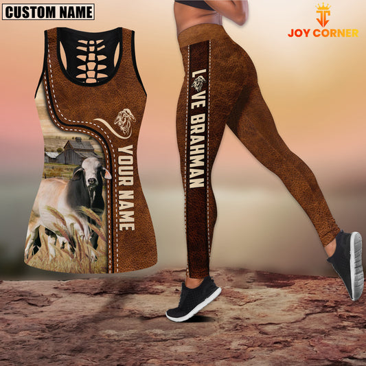 Joycorners Brahman Custom Name Combo Tank & Leggings