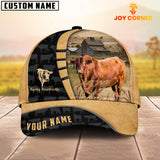 Joycorners Custom Name Santa Gertrudis Cattle 3D Cap