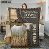 Joycorners Personalized Name Charolais A Good Day Blanket