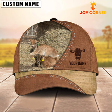 Joycorners Jersey Image Customized Name Brown Cap