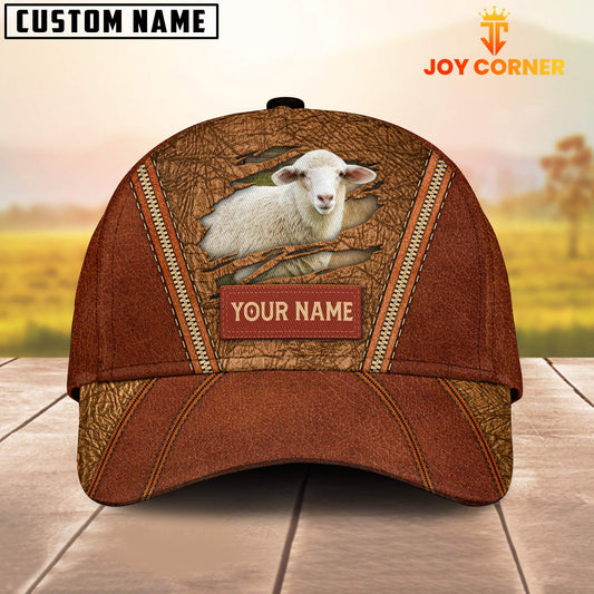 Joycorners Happy Sheep Customized Name Cap