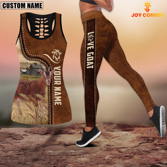 Joycorners Goat Custom Name Combo Tank & Leggings