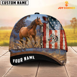 Joycorners Custom Name  Horse Anerican Cattle Cap TT8