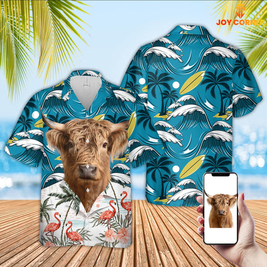 Joycorners Highland Funny Hawaiian Shirt