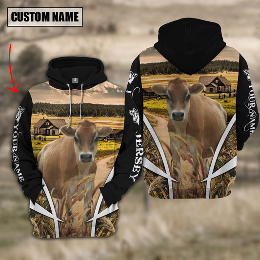 Joycorners Jersey Custom Name Wheat Farm Hoodie