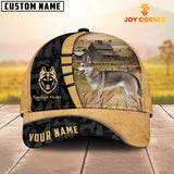 Joycorners Custom Name Alaskan Huskey Cattle 3D Cap