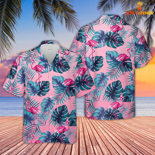 Joycorners Flamingo Pattern D15 Hawaiian Shirt