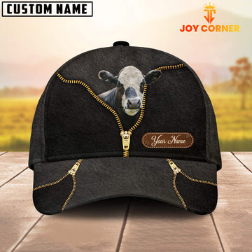 Joycorners Black Baldy Hair Color Customized Name Cap