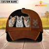 Joycorners Coyotes Black Brown Farm Customized Name Cap