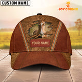 Joycorners Happy Horse Customized Name Cap
