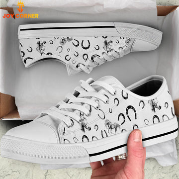 Joycorners Horse Pattern Low Top Shoes