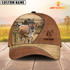 Joycorners Brown Swiss Customized Name Brown Cap