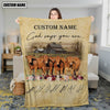 God Says You Are - Joycorners Personalized Name Beefmaster Blanket