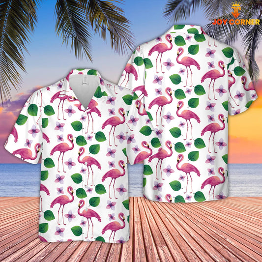 Joycorners Flamingo Pattern D11 Hawaiian Shirt