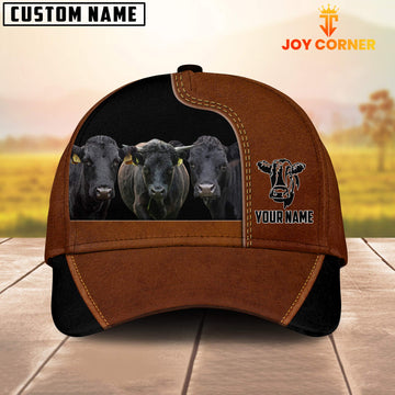 Joycorners Dexter Black Brown Farm Customized Name Cap