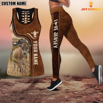 Joycorners Jersey Custom Name Combo Tank & Leggings