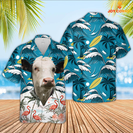 Joycorners Black Baldy Funny Hawaiian Shirt