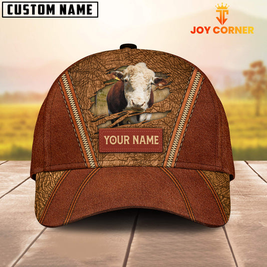 Joycorners Happy Hereford Customized Name Cap