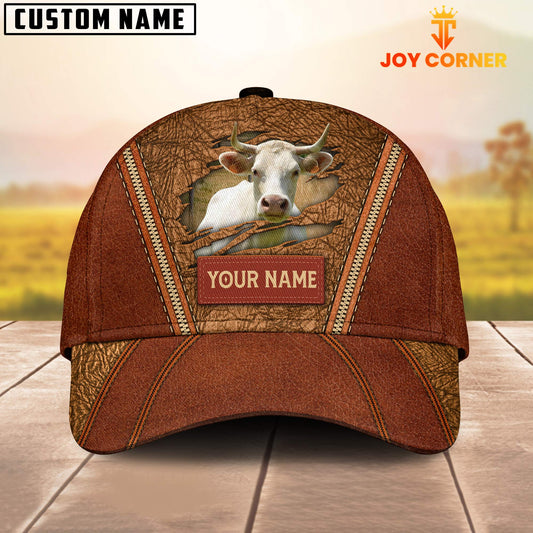 Joycorners Happy Charolais Customized Name Cap