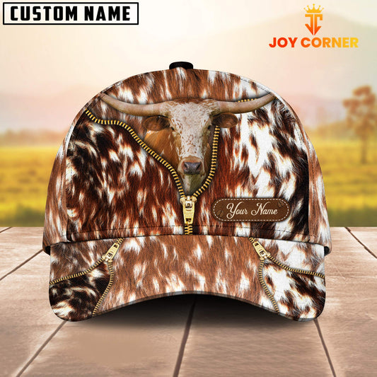 Joycorners Texas Longhorn Hair Color Customized Name Cap