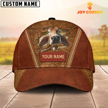 Joycorners Happy Brahman Customized Name Cap