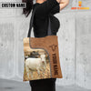 Joycorners Charolais Custom Name 3D Tote Bag
