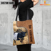 Joycorners Belted Galloway Cattle Custom Name 3D Tote Bagag
