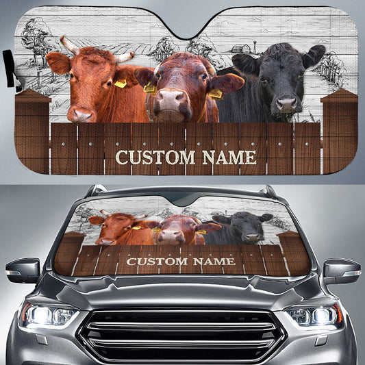 Joycorners Dexter Farming Custom Name 3D Sun Shade