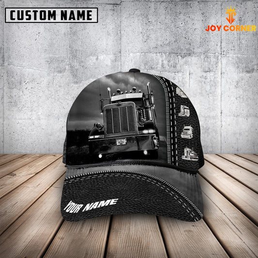 Joycorners Custom Name Sunset Trucker Mesh Cap 2023