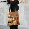 Joycorners Limousin Custom Name 3D Tote Bag