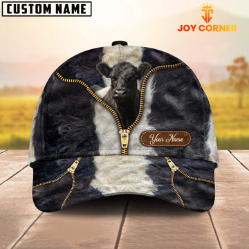 Joycorners Belted Galloway Hair Color Customized Name Cap