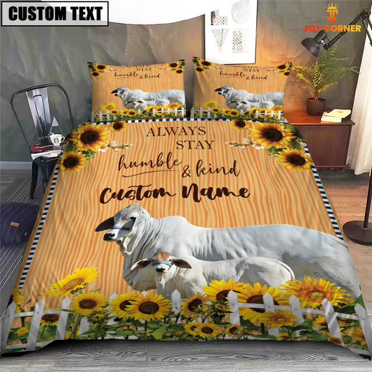 Joycorners Brahman Stay Humble And Kind Bedding Set