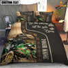 JoyCorners Tractor Like Someone Left The Gate Open Customized Name 3D Bedding Set