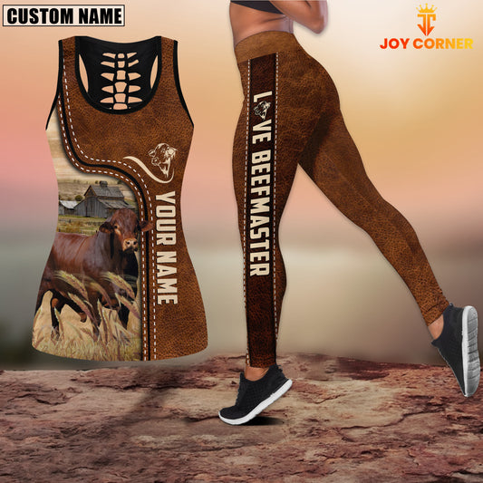 Joycorners Beefmaster Custom Name Combo Tank & Leggings