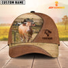 Joycorners Gelbvieh Customized Name Brown Cap