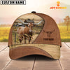 Joycorners TX Longhorn Customized Name Brown Cap