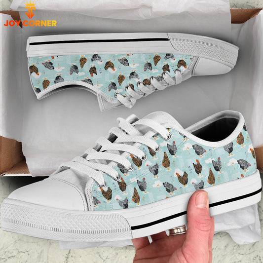 Joycorners Chicken Pattern Low Top Shoes